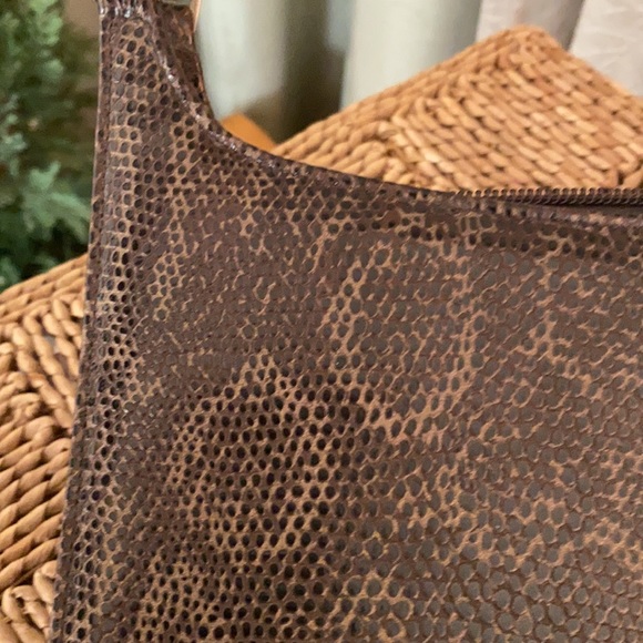 Stuart Weitzman Python Snake Skin Embossed Bag - Picture 10 of 13